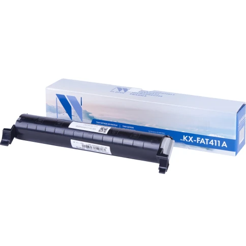 -/ Тонер-картридж NVP NV-KX-FAT411A для Panasonic KX-MB1900RU/ MB2000RU/ MB2020RU/ MB2030RU/ MB2051RU/ MB2061RU (2000k) фото 1