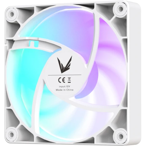 Вентилятор для корпуса Formula PA120R Reverse ARGB 120х120x25 белый 4-pin (PA120R WHITE) Ret фото 3