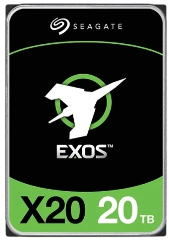 Жесткий диск/ HDD Seagate SATA3 20Tb Exos 7200 RPM 512Mb OFFICIAL RECERTIFIED MTBF - 2.5M 1 year warranty (replacement ST20000NM007D, ST20000NM002H, MG10ACA20TE) фото 1