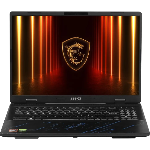 Ноутбук MSI Pulse A16 AI+ C3HWGKG-030XRU Ryzen AI 7 350 32Gb SSD1Tb NVIDIA GeForce RTX 5070 8Gb 16" IPS QHD+ (2560x1600) FreeDOS black WiFi BT Cam (9S7-15PK11-030) фото 1