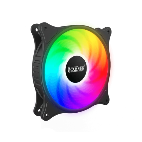 Кулер для корпуса/ Case Cooler PCCooler FX 120 ARGB BK (120x120x25mm, 4-pin PWM, ARGB, 52.79CFM, 33.2dBA, 2000RPM, Black) фото 5