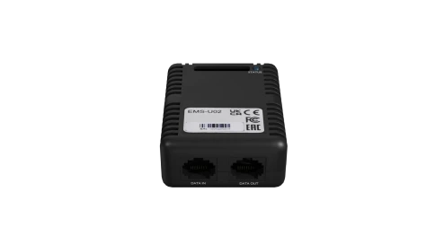 Датчик окружающей среды EMS-U02 (ENVIRONMENTAL SENSOR)/ Датчик окружающей среды EMS-U02 (ENVIRONMENTAL SENSOR) для работы с SNMP(ПМКАРД) в 1 фазных ИБП Сайбер Электро, габариты (ВхШхГ) 29х53х67 фото 3