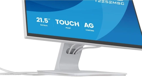 Монитор Iiyama 22" ProLite T2252MSC-W2AG белый IPS LED 5ms 16:9 HDMI M/M матовая 250cd 178гр/178гр 1920x1080 60Hz DP FHD USB Touch 4.5кг фото 14