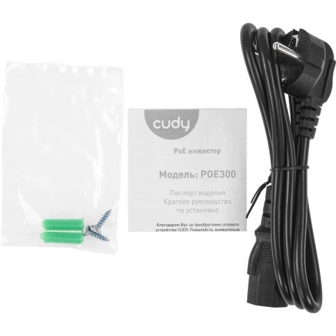 Инжектор/ 60W Gigabit PoE+/PoE Injector фото 4