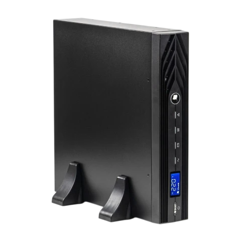 9906 Источник бесперебойного питания SKAT-UPS 2000-RACK-ON, 2000ВА, 1800Вт, online, 2U, внешние АКБ, RS 232, USB, EPO, 2хSchuko, 1хС19, ШхГхВ 440х455х88, масса 22.7кг фото 2