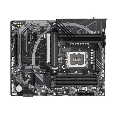 Материнская плата/ MB GIGABYTE INTEL Z790 s1700, 4xDDR5(192GB), HDMI 2.1/DP, 1xPCIe 5.0x16, 1xPCIe 4.0x16, 1xPCIe 3.0x16, 2xPCIe 3.0, , 1xLAN (2.5GbE), Wi-Fi, BT, 4xSATA 6Gb/s, 3xM.2, 1xUSB-C, 5xUSB 3.2, 2xUSB 2.0, 1xPS/2, ATX фото 5