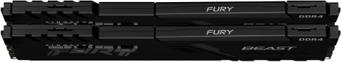 Память оперативная/ Kingston 64GB 3200MT/s DDR4 CL16 DIMM (Kit of 2) FURY Beast Black фото 3