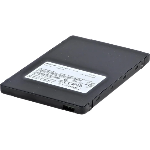Твердотельный накопитель/ Micron SSD 7450 PRO, 7680GB, U.3(2.5" 7mm), NVMe, PCIe 4.0 x4, 3D TLC, R/W 6800/5600MB/s, IOPs 1 000 000/215 000, TBW 14000, DWPD 1 (12 мес.) фото 4