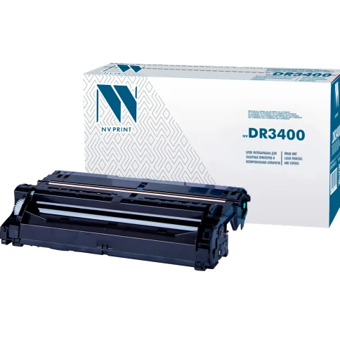 -/ Барабан NVP NV-DR-3400 для Brother HL-L5000D/ HL-L5100DN/ HL-L5100DNT/ HL-L5200DW/ HL-L5200DWT/ HL-L6250DN/ HL-L6300DW/ HL-L6300DWT/ HL-L6400DW/ HL-L6400DWT/ DCP-L5500DN/ DCP-L6600DW/ MFC-L5700DN/ MFC-L5750DW/ MFC-L6800DW/ MFC-L6800DWT/ MFC-L6900DW/ MF фото 1