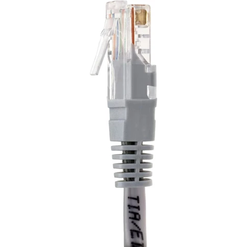 Патчкорд/ Патчкорд литой "Telecom" UTP кат.5е 5,0м серый фото 4