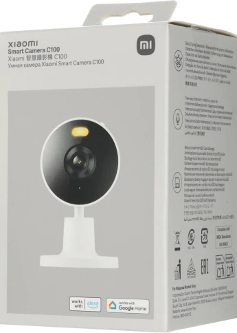 Камера видеонаблюдения IP Xiaomi Smart Camera C100 Wi-Fi 2.8-2.8мм цв. корп.:белый (BHR07VOGL) фото 15