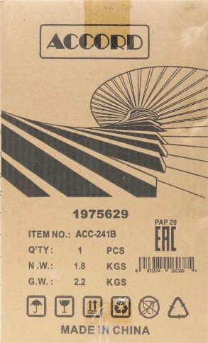 Корпус Accord ENTRY ACC-241 черный mATX 2xUSB2.0 audio [ACC-241] фото 9