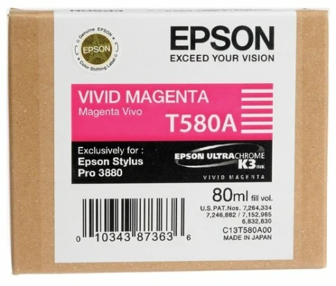 Картридж/ Epson SP 3880-80ml Vivid Magenta фото 3