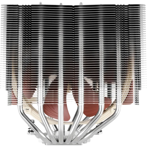 Кулер для процессора/ CPU Cooler Noctua NH-D15S (167W, 4-pin PWM, 160mm, Al/Cu, 6x6mm, 1x150x140x25mm, 82.5CFM, 24.6dBA, 1500RPM, S: 1851/1700/1200/115X, AM5/AM4, Beige/Brown) фото 1