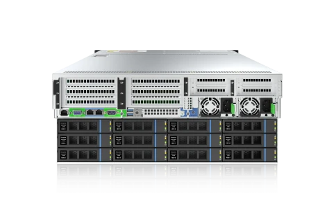 Серверная платформа/ Gooxi SL401-D36RE-G3  4U, 2xLGA4189 ; 32x DDR4; 36x 3.5"(2.5") SATA/SAS , 12Gb/s SAS expander (24+12) ; 2x 2.5" rear SAS/SATA; 2x 2.5" rear NVMe ; 2х M.2 NVMe 2280  ;  2xPCIe 4.0x16;  4xPCIe 4.0 x8 ;  OCP3.0 ; 2x 1 фото 3