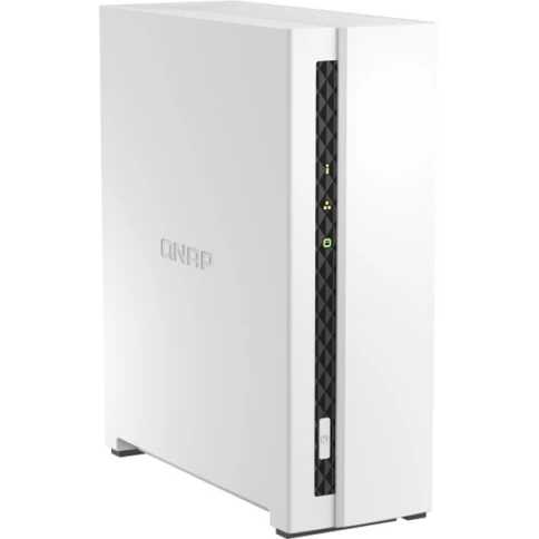 Сетевое хранилище без дисков/ channel QNAP TS-133 NAS 1 HDD tray. ARM 4-core 64-bit ARM Cortex-A55 1.8GHz, ram 2 GB (max), 1x1GbE, 1xUSB 2.0 port,1xUSB 3.2 Gen 1 фото 4