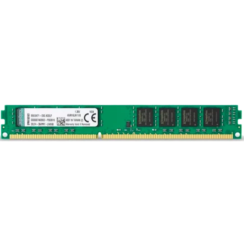 Память оперативная/ Kingston 8GB 1600MT/s DDR3L Non-ECC CL11 DIMM 1.35V(Select Regions ONLY) фото 1