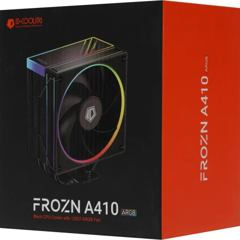 Кулер ID-Cooling Frozn A410 ARGB Soc-AM5/AM4/1200/1700/1851 черный 4-pin 29.9dB Al+Cu 230W 730gr Ret (FROZN A410 ARGB) [FROZN A410 ARGB] фото 8