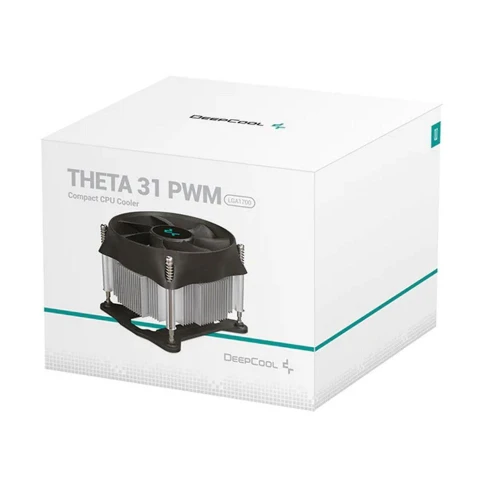 Кулер Deepcool Theta 31 PWM Soc-1700/1851 черный/синий 4-pin 30.3dB Al+Cu 95W 424gr Ret (DP-ICAS-T31P-17) [DP-ICAS-T31P-17] фото 16