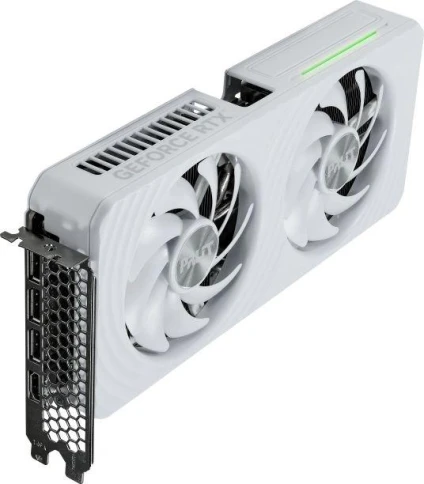 Видеокарта Palit PCI-E 5.0 PA-RTX5060TI WHITE OC NVIDIA GeForce RTX 5060TI 16Gb 128bit GDDR7 2407/28000 HDMIx1 DPx3 HDCP Ret фото 5