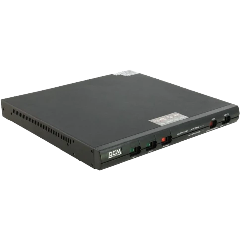 Источник бесперебойного питания Powercom King Pro RM KIN-1000AP 800Вт 1000ВА черный/ UPS Powercom King Pro RM KIN-1000AP 800W 1000Va black фото 2