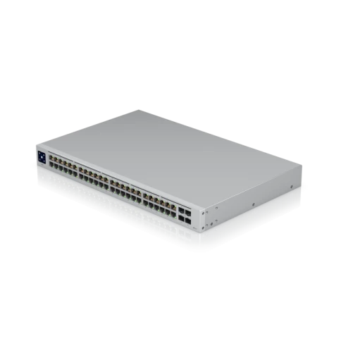 Коммутатор/ UniFi Switch 48 is a configurable Gigabit Layer 2 switch with 48 Gigabit Ethernet ports and 4 SFP ports фото 2