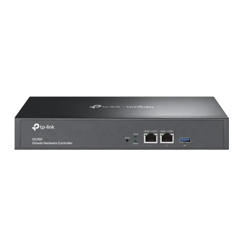 Контроллер/ Omada hardware Controller OC300, 2 gigabit ethernet ports, 1 USB 3.0 port, managed up to 500 Omada Access Points/Switch/Gateway, support batch configuration, firmware upgradation, intelligent network monitoring and captive portal, easy managem фото 1