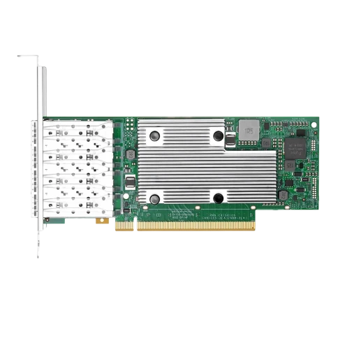 Broadcom BCM957504-P425G Quad-Port 25 Gb/s SFP28 Ethernet PCI Express 4.0 x16 Network Interface Card фото 1