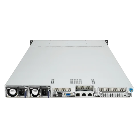 Серверная платформа/ ASUS RS501A-E12-RS4, 1U, 1x  SP5 (LGA 6096) 400W, 24x DIMM DDR5 6400/4800, 4x 3.5'' SATA/SAS, 2x M.2 SATA/NVME x4 22110, 3x PCIe x16+ 1x OCP3.0 x16, 1x 2-port 1GbE Intel I350 LAN, up to 2 single-slot GPU cards, 1+1 1600W фото 4