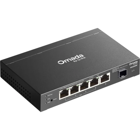 Коммутатор/ Omada Access 6-Port Gigabit Switch with 4-Port PoE+ фото 4