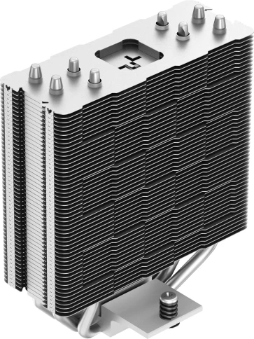 Кулер Deepcool AG400 Soc-AM5/AM4/1200/1700/1851 серебристый/черный 4-pin 18-31.6dB Al+Cu 220W 614gr Ret (R-AG400-BKNNMN-G-1) [R-AG400-BKNNMN-G-1] фото 7