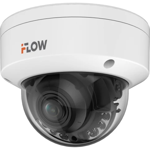4Мп уличная куполная IP-камера с гибридной Smart подсветкой до 30м технологией BrightVu и SharpSense, 1/1.8" CMOS, объектив 4мм, угол 892, мех ИК-фильтр, 0.0005лк@F1.0, H.265/H.264/MJPEG/H.265+/H.264+, тройной поток, 2688 1520@25к/с, ИК-подсветка и п фото 2