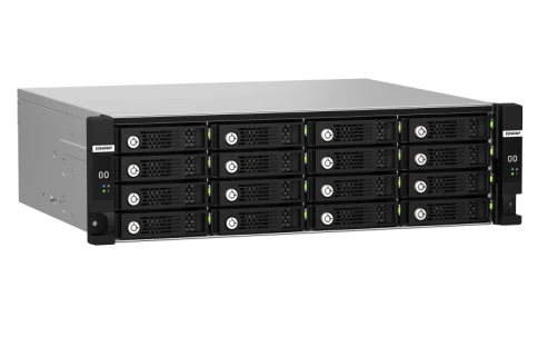Полка расширения сетевого хранилища без дисков/ ENTERPRISE QNAP TL-R1620Sdc SAS expansion module, 16 bays 3.5 "/ 2.5" SAS / SATA 12/6 Gb/s rackmount, 2 power supplies. W/o RAIL-B02 фото 6
