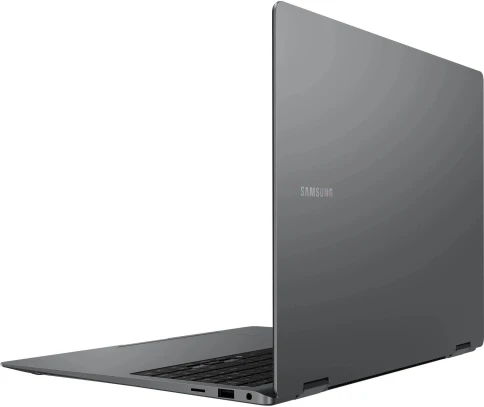 Ноутбук Samsung Galaxy Book 5 Pro 360 NP960 Core Ultra 5 226V 16Gb SSD512Gb Intel Arc 130V 16" AMOLED Touch 2.8K (2880x1800) Windows 11 Home grey WiFi BT Cam (NP960QHA-KG3IN) фото 3