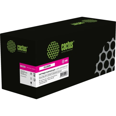 -/ Картридж лазерный Cactus CS-C2503M 841927 пурпурный (9500стр.) для Ricoh Aficio MP C2003SP/C2004ASP/ фото 2