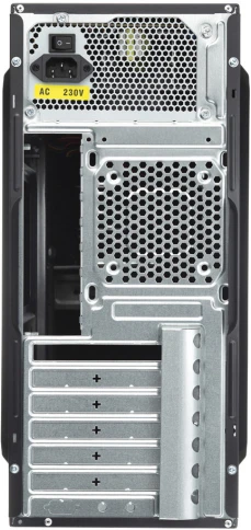 Корпус c блоком питания 450 Ватт/ Case Foxline FL-815, ATX, 3x5.25EXT, 1x3.5EXT, 3x3.5INT, 2xUSB2.0, HDA, w/o FAN, w/450W ATX PSU, w/1.2m EU pwr cord фото 3