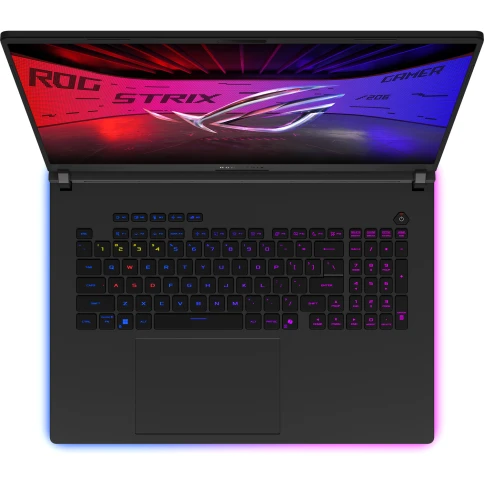 Ноутбук/ ASUS ROG Strix SCAR 18 G835LW-SA037 18"(2560x1600 mini LED)/Intel Core Ultra 9 275HX(2.7Ghz)/32768Mb/1024PCISSDGb/noDVD/Ext:NVIDIA GeForce RTX 5080(16384Mb)/Cam/BT/WiFi/90WHr/war 1y/3.3kg/Off Black/noOS фото 3