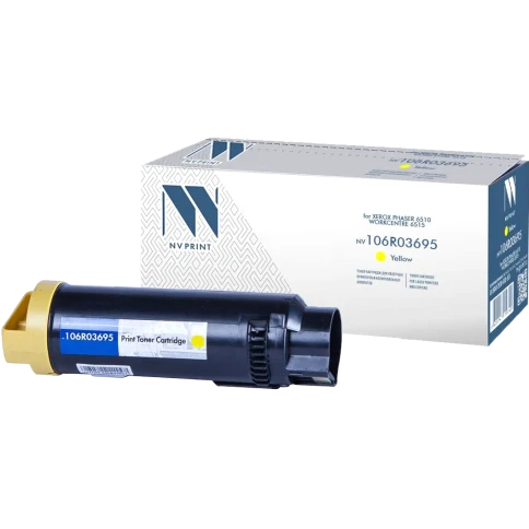 -/ Тонер-картридж NVP NV-106R03695 Yellow для Xerox Phaser 6510/WorkCentre 6515 (4300k) фото 1