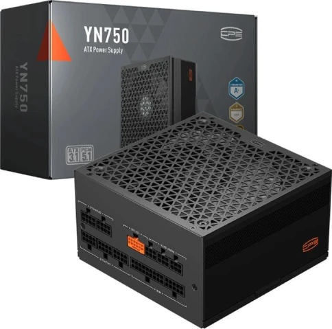 Блок питания PcCooler ATX 750W P5-YN750-G1F 80+ gold (20+4pin) APFC 120mm fan 6xSATA Cab Manag RTL [P5-YN750-G1FFBK1-EU] фото 7