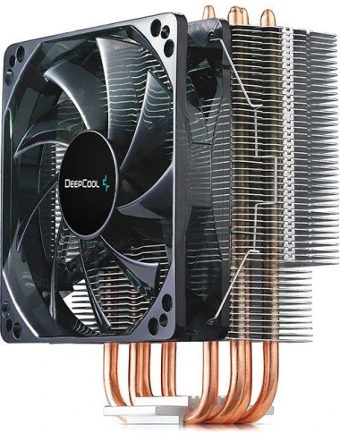 Кулер Deepcool Gammaxx 400 Blue Basic Soc-AM5/AM4/1200/1700/1851 черный 4-pin 18-30dB Al+Cu 130W 640gr Ret (DP-MCH4-GMX400P-BL) [DP-MCH4-GMX400P-BL] фото 3