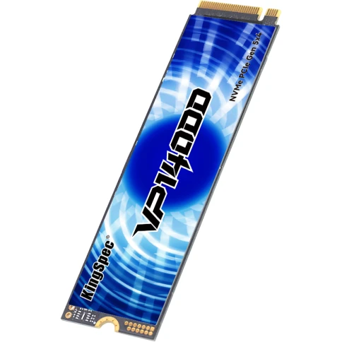 Твердотельный накопитель/ Kingspec SSD VP14000 2280, 4096GB, M.2(22x80mm), NVMe, PCIe 5.0 x4, 3D TLC, R/W 14000/13000MB/s, IOPs 1 145 000/1 087 000, TBW 2400, DWPD 0.5 (3 года) фото 2
