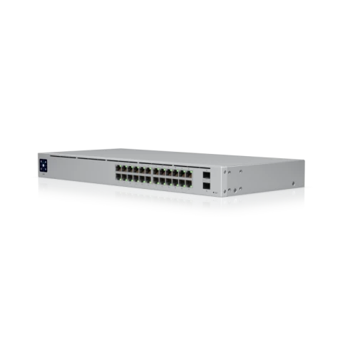 Коммутатор/ 24-port, Layer 2 switch with a silent, fanless cooling system фото 1