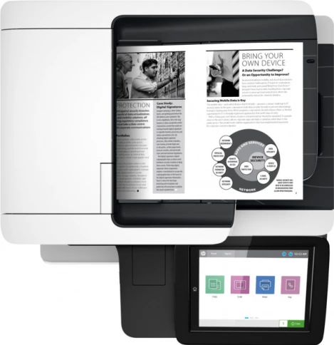 Лазерное МФУ/ HP LaserJet Enterprise M528dn фото 7