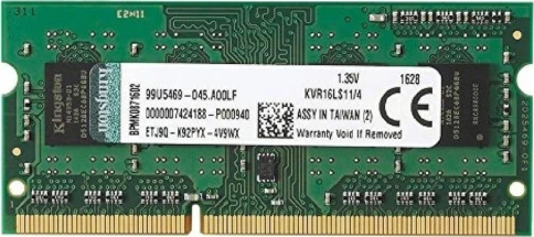 Память оперативная/ Kingston 4GB 1600MT/s DDR3L Non-ECC CL11 SODIMM 1.35V (Select Regions ONLY) фото 2