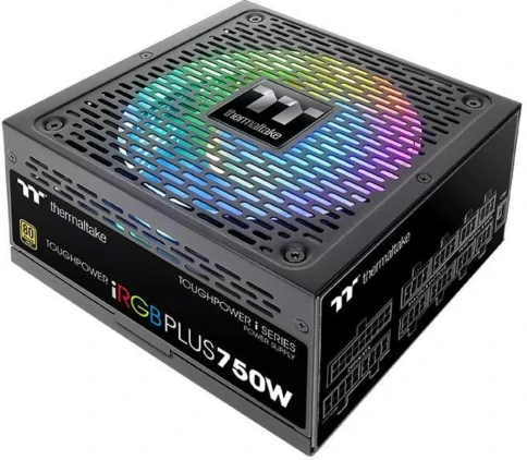Блок питания Thermaltake ATX 750W Toughpower iRGB Plus (DIGITAL) 80+ gold (20+4pin) APFC 140mm fan color LED 9xSATA Cab Manag RTL [PS-TPI-0750F3FDGE-1] фото 3