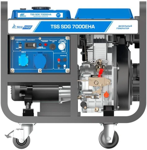 Генератор ТСС SDG 7000EHA 7кВт фото 3