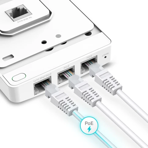 Точка доступа/ AX1800 Wall-Plate Dual-Band Wi-Fi 6 Access Point фото 3