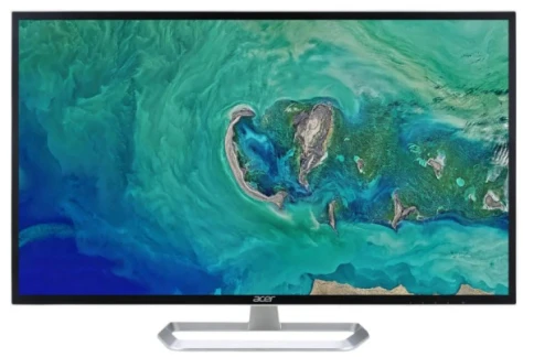Монитор/ ACER EB321HQAbi 31,5'', Black with silver footstand, plastic back cover, 16:9, IPS, 1920x1080, 4ms, 300cd, 60Hz, 1xVGA + 1xHDMI(1.4) фото 1