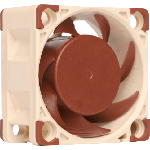 Кулер для корпуса/ Case Cooler Noctua NF-A4x20 5V PWM (40x40x20mm, 4-pin PWM, 5.53CFM, 14.9dBA, 5000RPM, Beige/Brown) фото 1