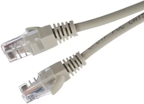 Патч-корд/ Патч-корд GoPower RJ-45 (m)-RJ-45 (m) 3.0м кат.5е ПВХ 26AWG серый в пакете (1/100) фото 2